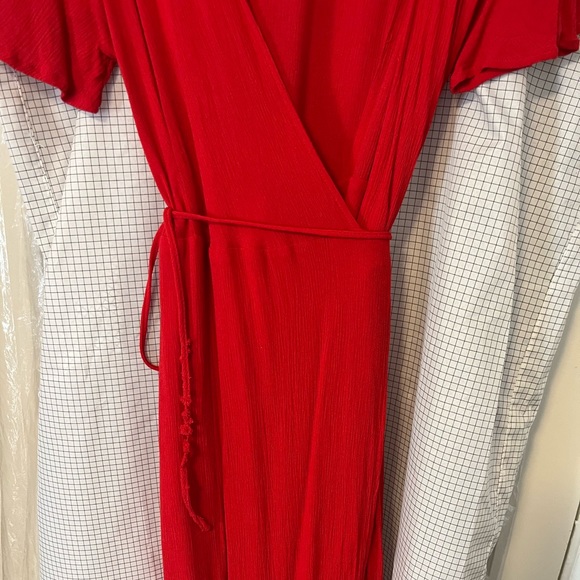 Lulus Maxi Wrap Dress - Picture 2 of 3